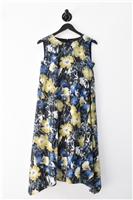 Floral Lafayette 148 Trapeze Dress, size S