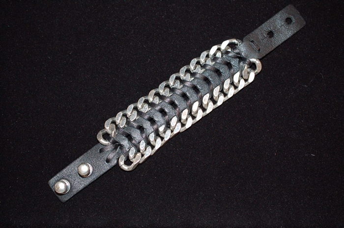 Steel Jenny Bird Bracelet, size O/S
