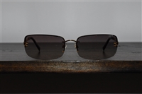 Gold Chanel Sunglasses, size O/S