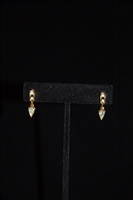 Gold Nina Ricci Earrings, size O/S