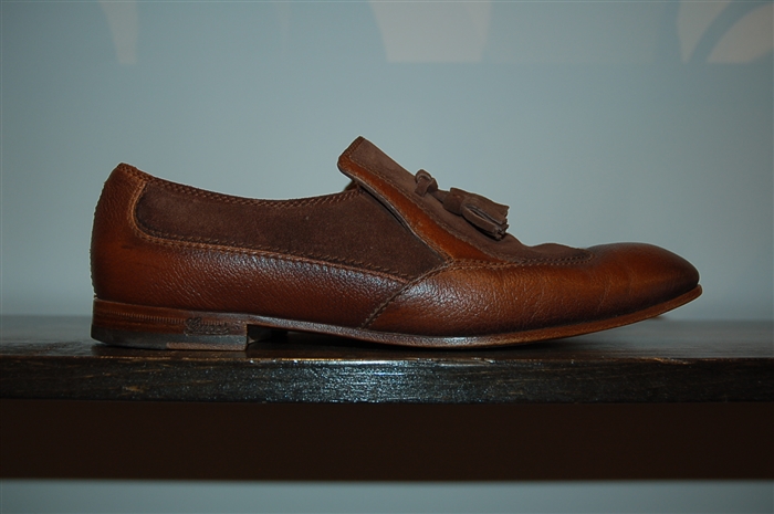 Burnished Brown Gucci Loafer, size 10.5