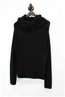 Basic Black Twin-Set Pullover, size L
