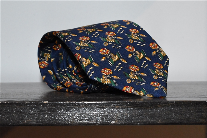 Navy Salvatore Ferragamo - Vintage Tie, size O/S