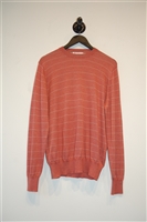 Salmon Brunello Cucinelli Pullover, size L
