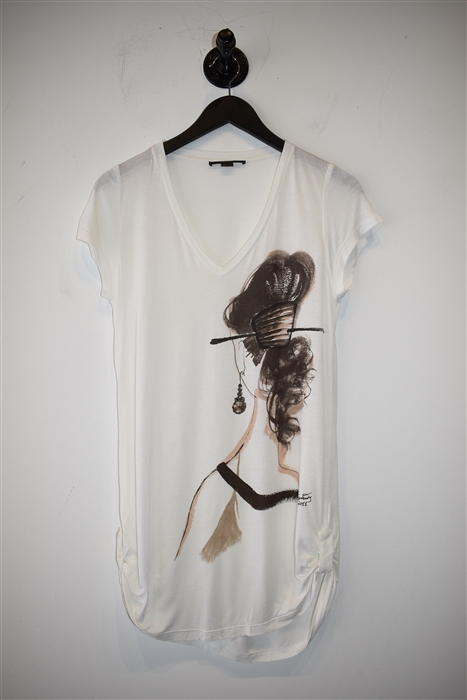 Soft White Seventy T-Shirt, size S