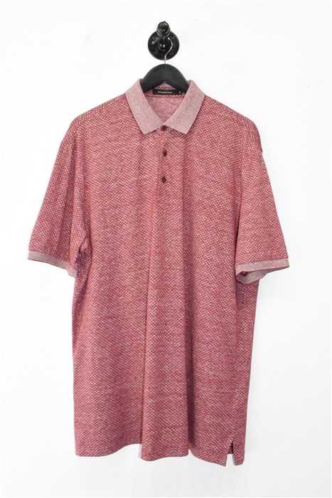 Geometric Ermenegildo Zegna Polo, size XL