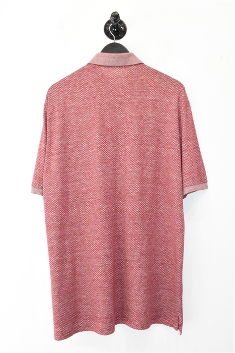 Geometric Ermenegildo Zegna Polo, size XL