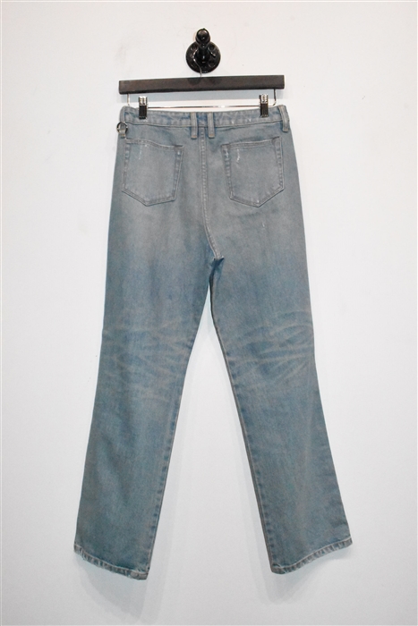 Faded Denim Simon Miller Straight Leg Jean, size 28