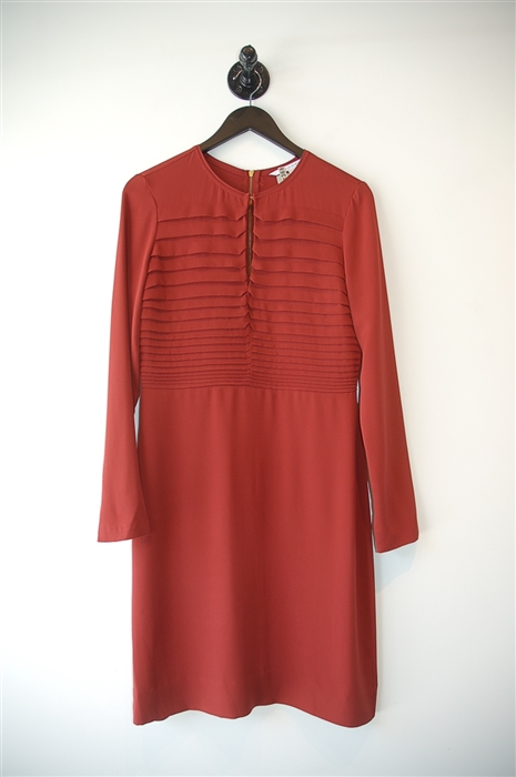 Merlot Diane von Furstenberg Sheath Dress, size 6