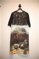 Print Moschino - Cheap & Chic Sheath Dress, size M