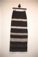 Black Stripe Moschino - Jeans Maxi Skirt, size XS