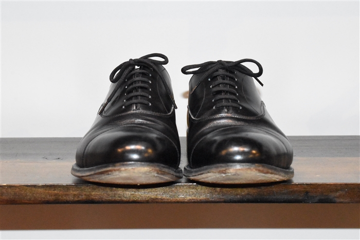Black Leather Church's Oxford, size 9