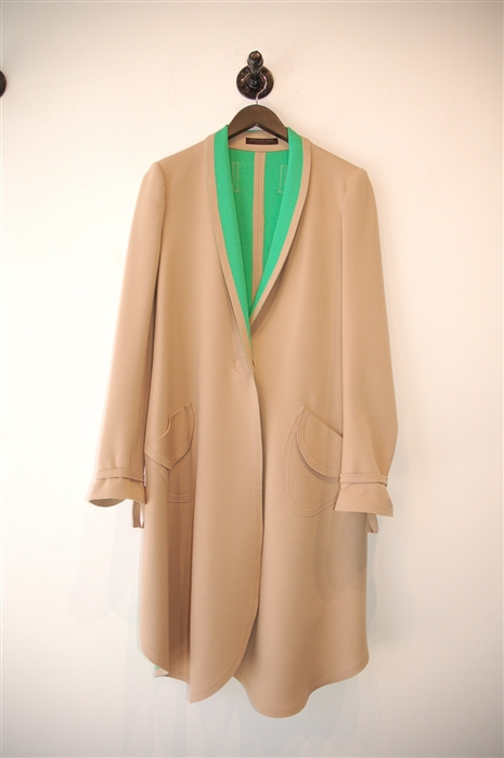 Beige Marie Saint Pierre Coat, size M