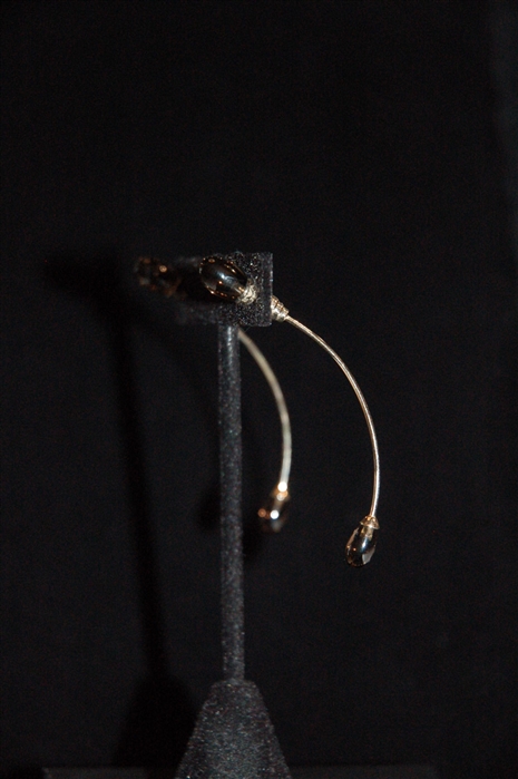 Gold Emporio Armani Earrings, size O/S