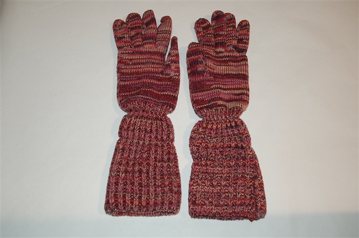 Pink Tones Missoni Gloves, size M