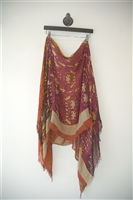 Abstract Print Seventy Scarf, size O/S