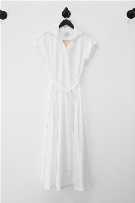 Bright White La Ligne Shirt Dress, size XS