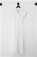 Bright White La Ligne Shirt Dress, size XS