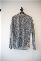 Moroccan No Label Button Shirt, size L