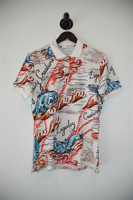 Print Alexander McQueen Polo, size S
