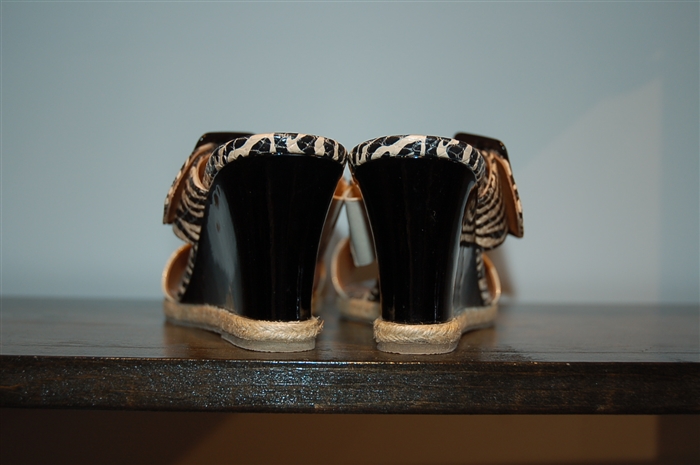 Animal Print Fendi Mules, size 8