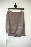 Taupe Max Mara Scarf, size O/S