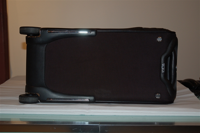 Basic Black Tumi Luggage, size L