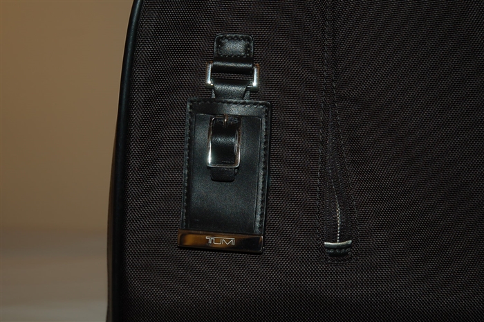 Basic Black Tumi Luggage, size L