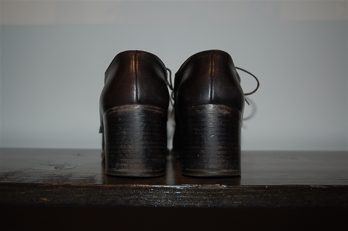 Black Leather D&G - Dolce & Gabbana Shoes, size 8
