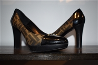 Black & Brown Fendi Pumps, size 9