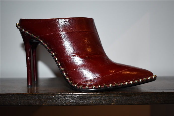 Oxblood Alexander Wang Mules, size 9