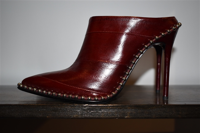 Oxblood Alexander Wang Mules, size 9