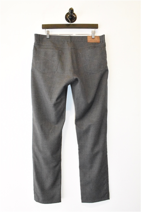 Dark Steel Brunello Cucinelli Trousers, size 34