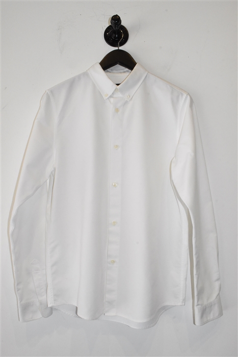 Soft White A.P.C. Button Shirt, size M