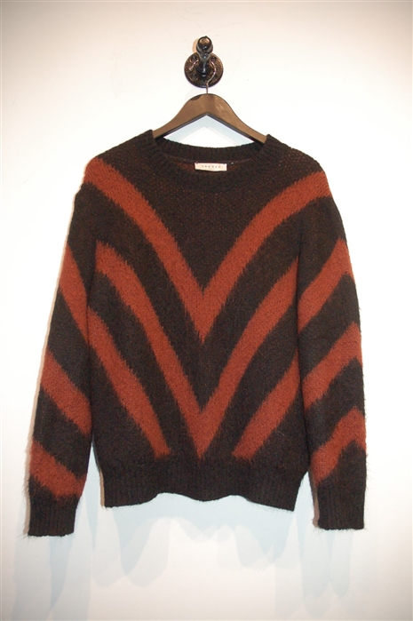 Black & Rust Sandro Pullover, size S