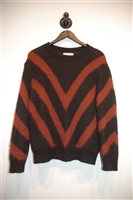 Black & Rust Sandro Pullover, size S