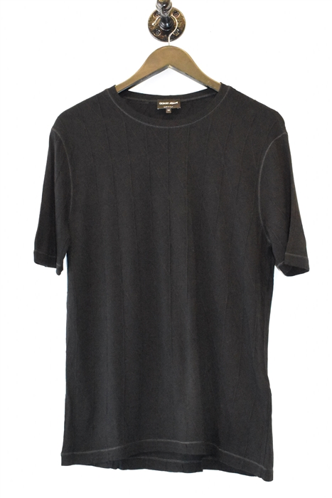 Basic Black Giorgio Armani T-Shirt, size L