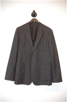 Charcoal Stripe Ami - Alexandre Mattiussi Sport Coat, size 40