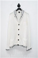 Cream Giorgio Armani Cardigan, size 2XL