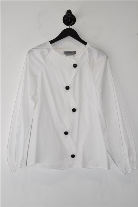 Soft White Sportmax Blouse, size 8
