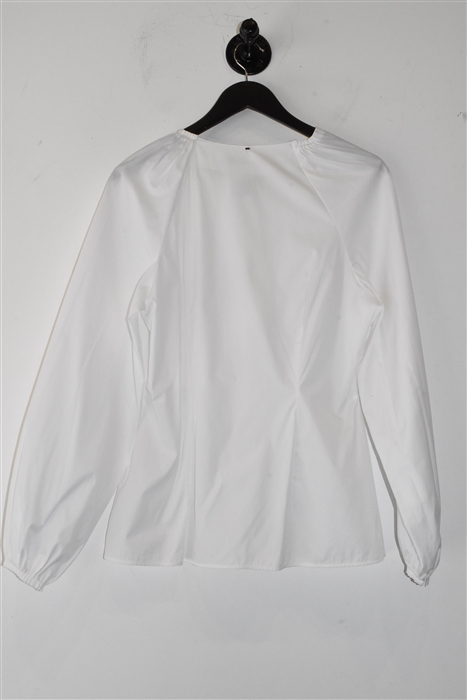 Soft White Sportmax Blouse, size 8