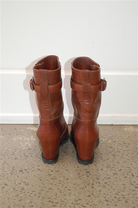 Whiskey Car Shoe Boots, size 8.5