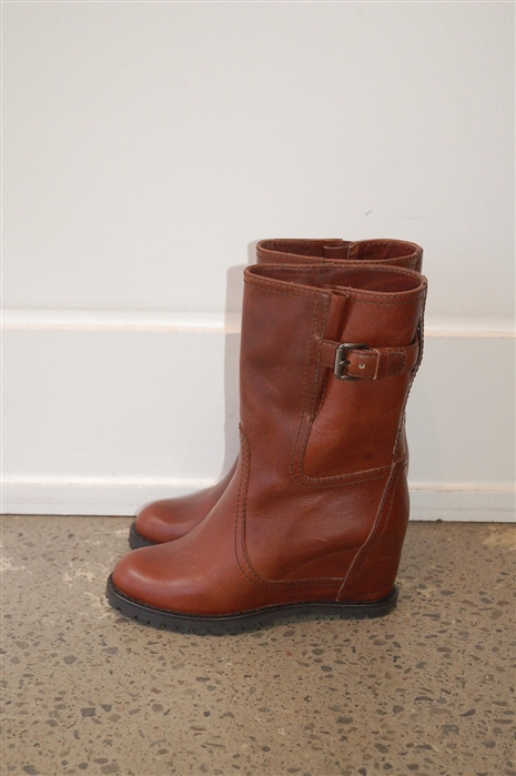 Whiskey Car Shoe Boots, size 8.5