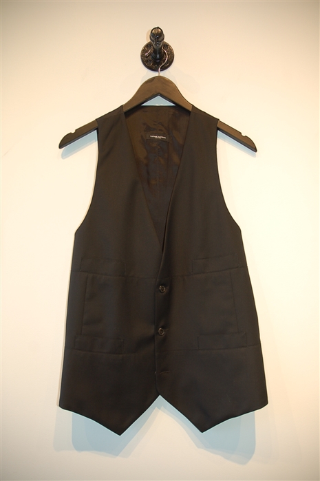 Basic Black Costume National Waistcoat, size M