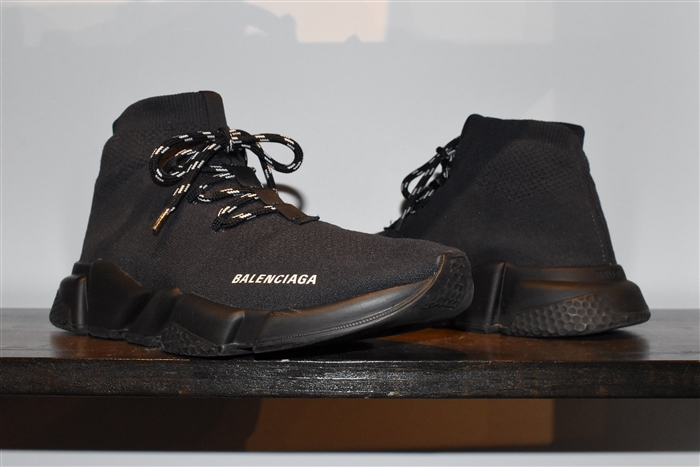 Navy Balenciaga Sneaker, size 9