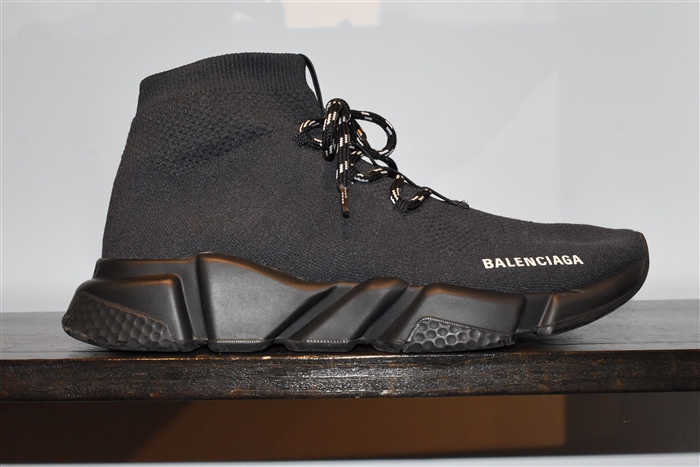 Navy Balenciaga Sneaker, size 9