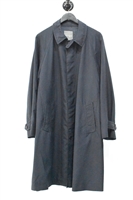 Navy Allegri Overcoat, size L