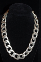 Steel Jenny Bird Necklace, size O/S