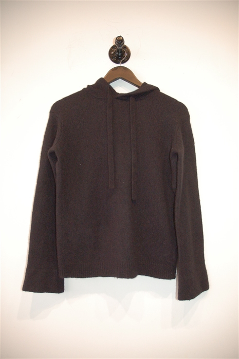 Charcoal 360Cashmere Hoodie, size XS