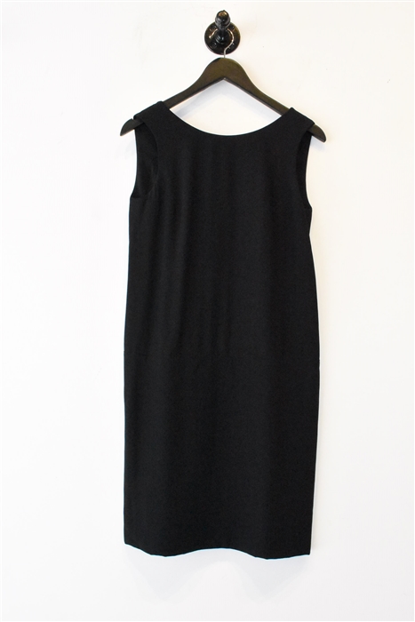 Basic Black Alexander McQueen Shift Dress, size 4